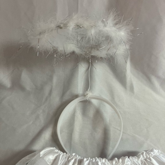 White Starry Kids Angel Costume - Picture 3 of 7
